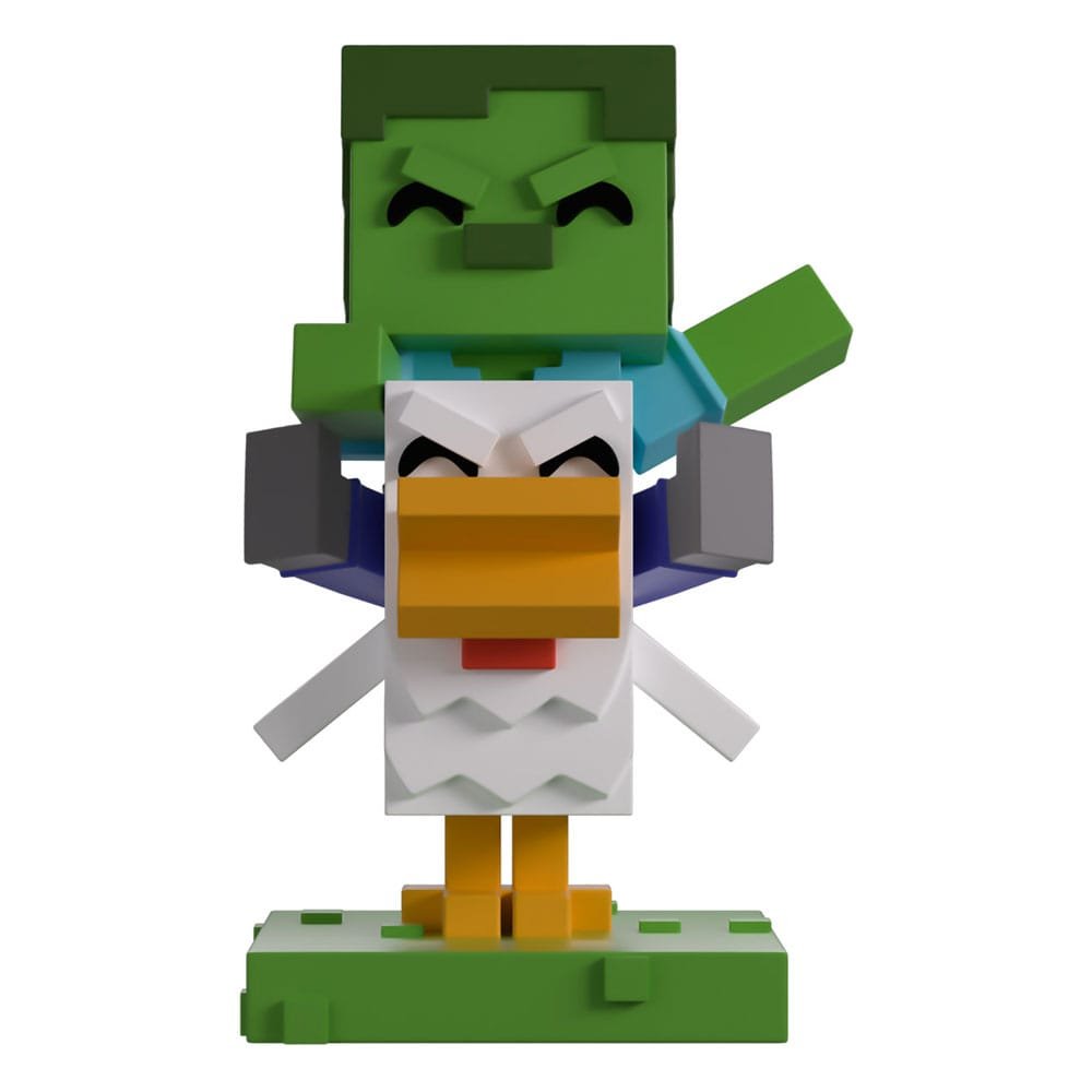 Figura vinyl de Chicken Jockey en Minecraft por Youtooz
