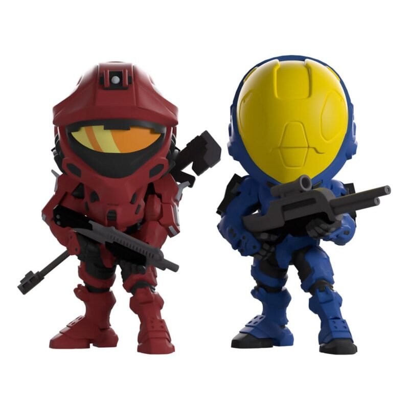 Pack de 2 figuras vinyl Red vs Blue en Halo por Youtooz