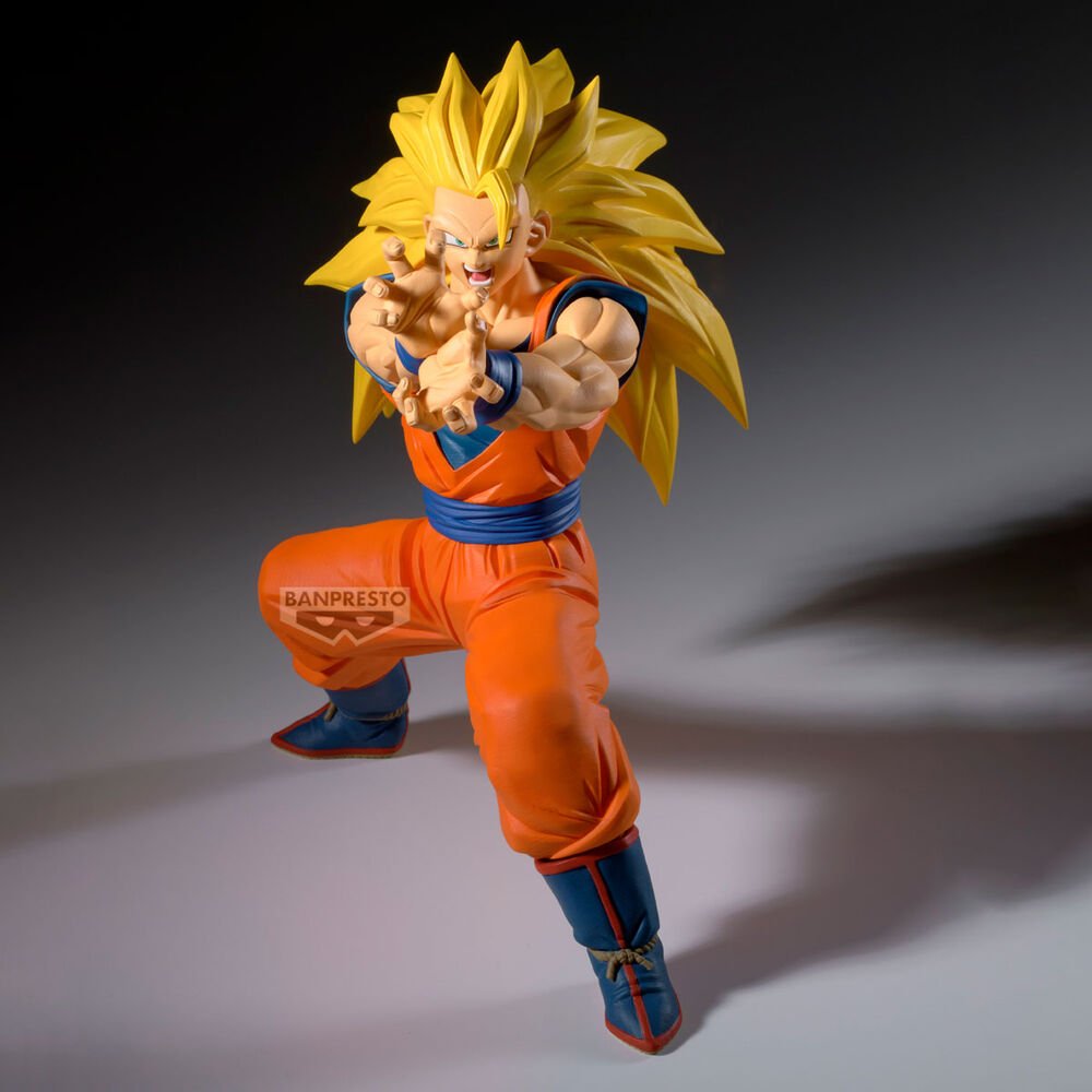 Figura Pure Match Makers de Super Saiyan 3 Son Goku vs Majin Buu en Dragon Ball por Banpresto - Imagen 4