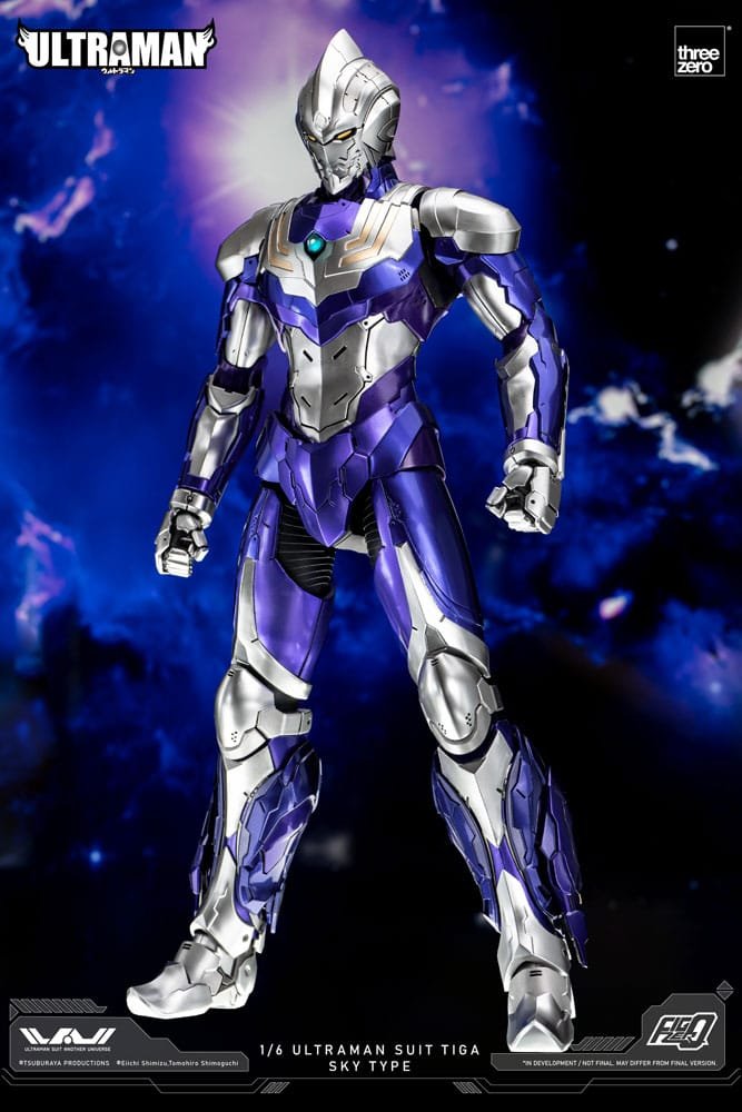Figura FigZero 1/6 Ultraman Suit Tiga Sky Type en Ultraman por ThreeZero