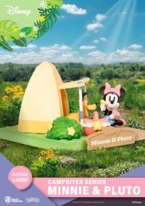 Diorama D-Stage Campsite Series de Minnie y Pluto en Disney por Beast Kingdom Toys - Imagen 3