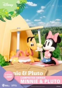 Diorama D-Stage Campsite Series de Minnie y Pluto en Disney por Beast Kingdom Toys - Imagen 4