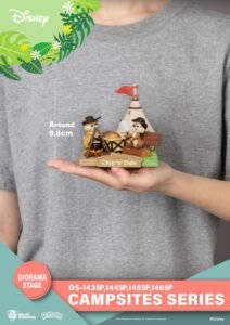 Diorama D-Stage Campsite Series de Minnie y Pluto en Disney por Beast Kingdom Toys - Imagen 5