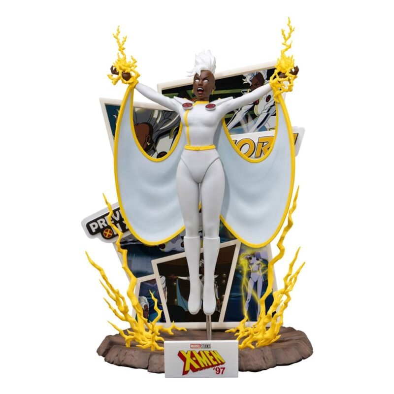 Diorama D-Stage SDCC Exclusive de Tormenta en X-Men '97 por Beast Kingdom Toys