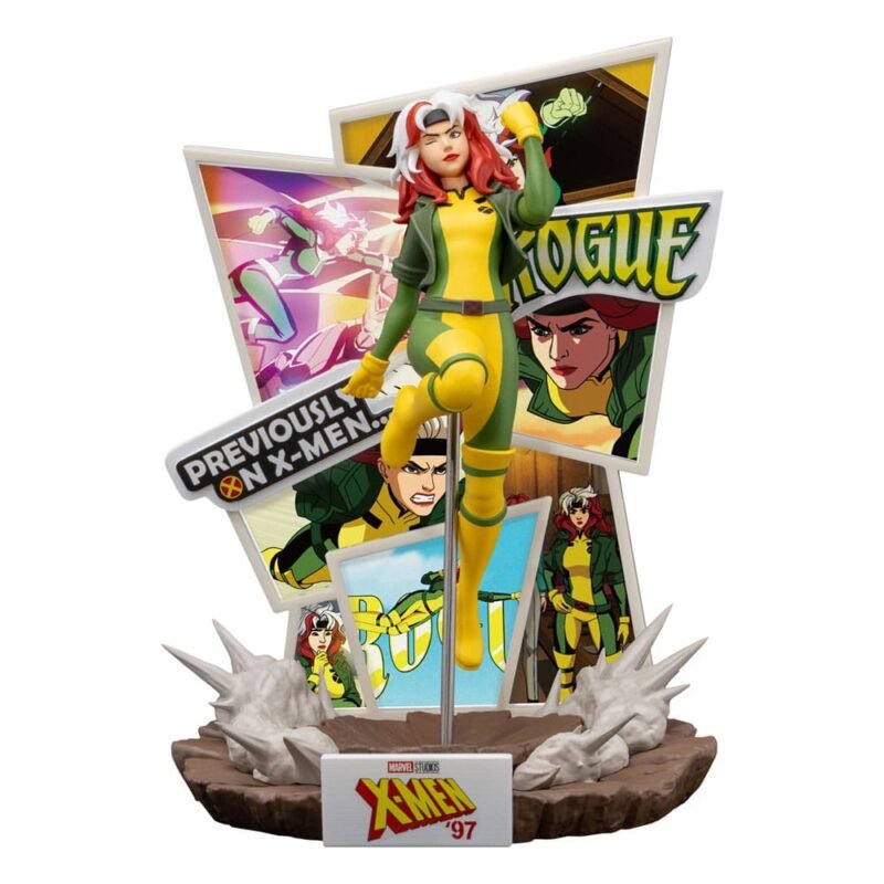 Diorama D-Stage SDCC Exclusive de Pícara en X-Men '97 por Beast Kingdom Toys