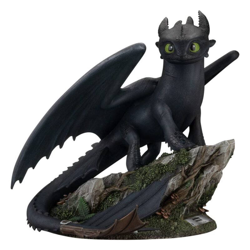Estatua Master Craft de Desdentao de pie en Cómo entrenar a tu dragón por Beast Kingdom Toys