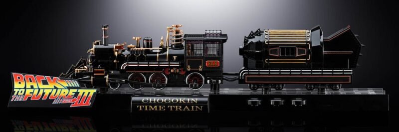 Figura Chogokin del Time Train en Regreso al futuro por Bandai Tamashii Nations