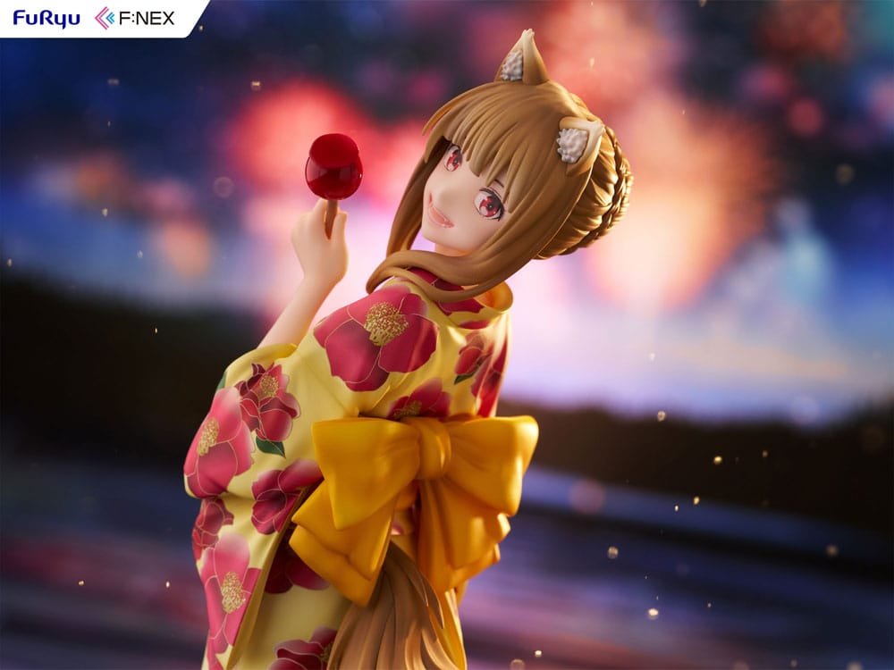 Estatua 1/7 de Holo Yukata Ver. en Spice and Wolf por Furyu - Imagen 4