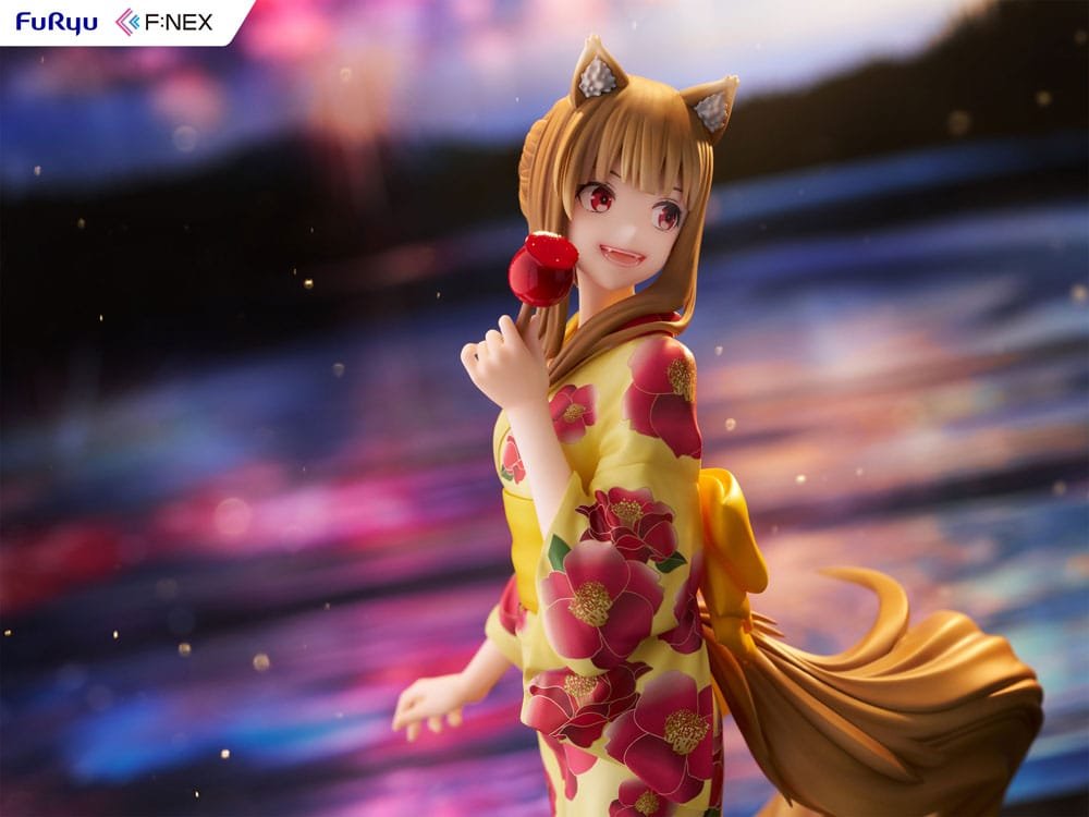 Estatua 1/7 de Holo Yukata Ver. en Spice and Wolf por Furyu - Imagen 5