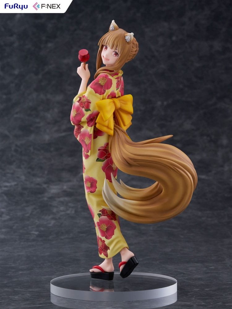 Estatua 1/7 de Holo Yukata Ver. en Spice and Wolf por Furyu - Imagen 6