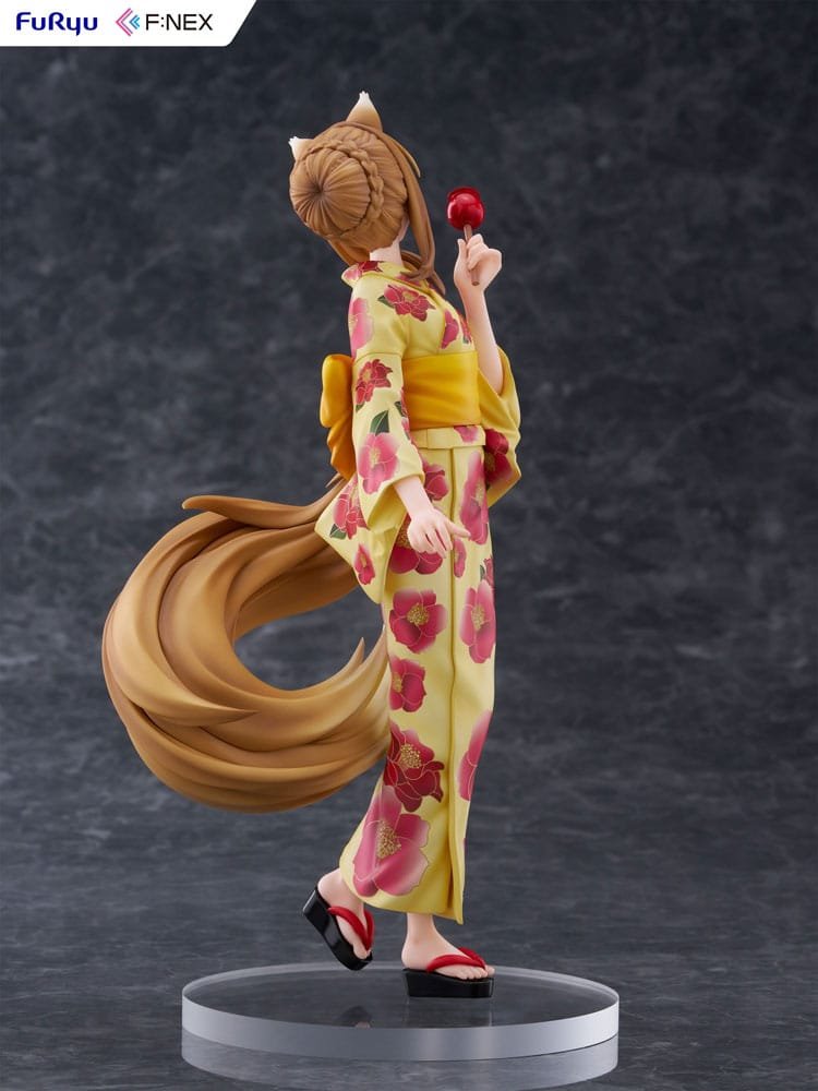 Estatua 1/7 de Holo Yukata Ver. en Spice and Wolf por Furyu - Imagen 9