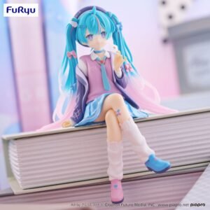 Estatua Noodle Stopper Love Blazer Navy Color Ver. de Hatsune Miku por Furyu - Imagen 2