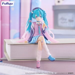 Estatua Noodle Stopper Love Blazer Navy Color Ver. de Hatsune Miku por Furyu - Imagen 7