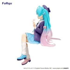 Estatua Noodle Stopper Love Blazer Navy Color Ver. de Hatsune Miku por Furyu - Imagen 9