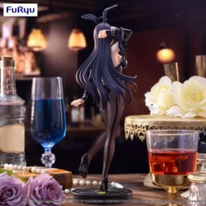 Estatua BiCute Bunnies Black Color Ver. de Albedo en Overlord por Furyu - Imagen 9