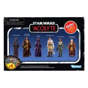 Pack de 6 figuras Retro Collection en Star Wars: Acolyte por Hasbro - Imagen 2