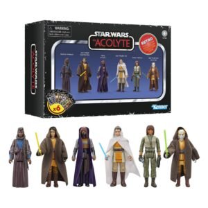 Pack de 6 figuras Retro Collection en Star Wars: Acolyte por Hasbro - Imagen 3