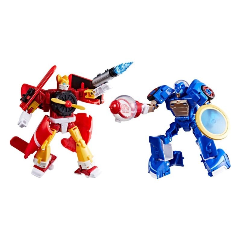 Pack de figuras Wingtail y Blue Booster en Sonic the Hedgehog x Transformers por Hasbro
