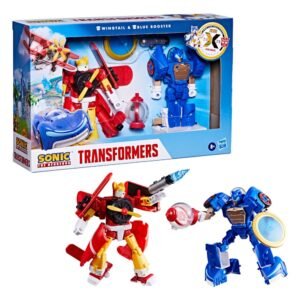 Pack de figuras Wingtail y Blue Booster en Sonic the Hedgehog x Transformers por Hasbro - Imagen 3