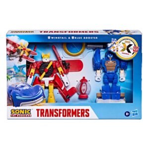 Pack de figuras Wingtail y Blue Booster en Sonic the Hedgehog x Transformers por Hasbro - Imagen 5