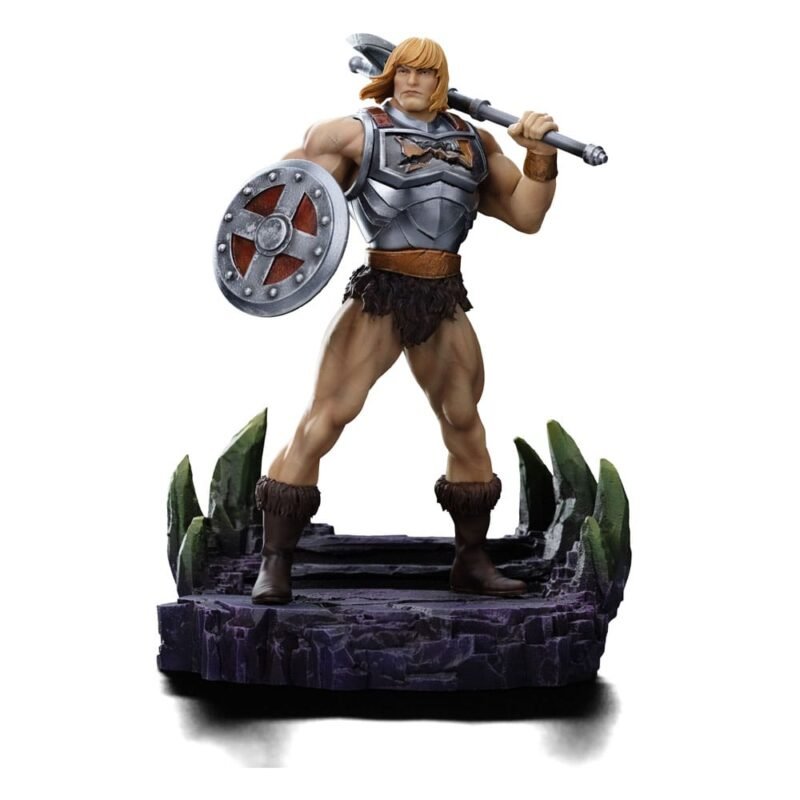 Estatua Art Scale 1/10 de He-Man Battle Armor Version Heo Exclusive en Masters of the Universe por Iron Studios