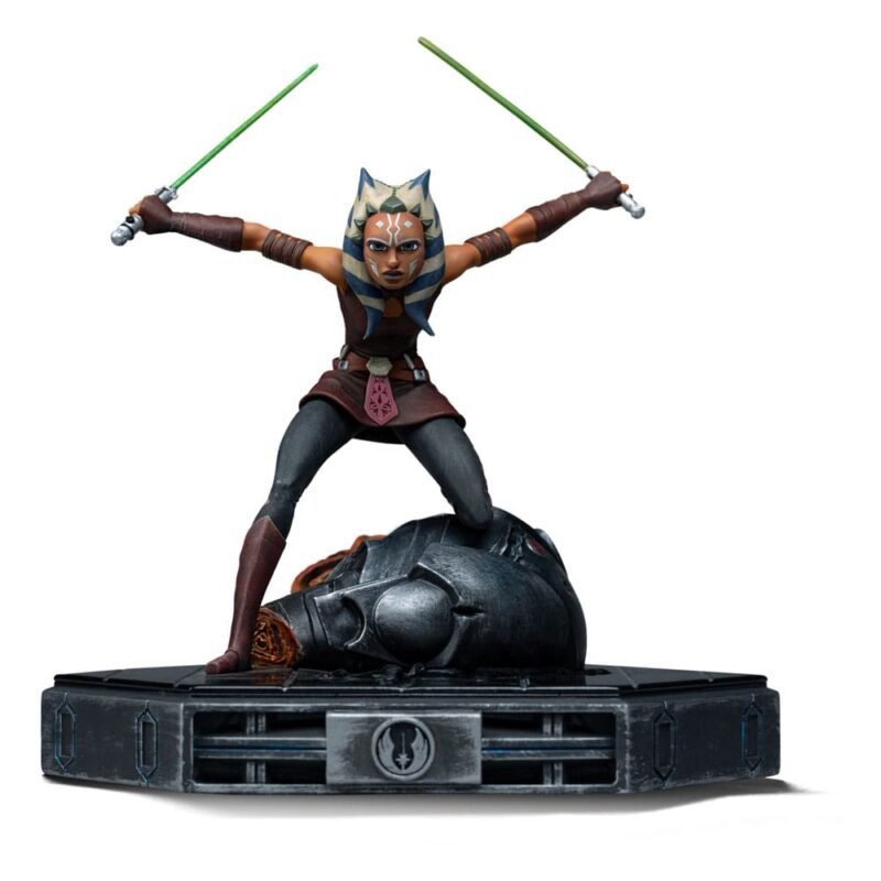 Estatua Art Scale 1/10 de Ahsoka Tano en Star Wars The Clone Wars por Iron Studios