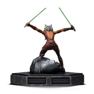Estatua Art Scale 1/10 de Ahsoka Tano en Star Wars The Clone Wars por Iron Studios - Imagen 4