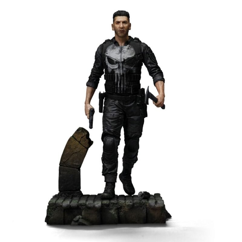 Estatua Art Scale 1/10 de Punisher en Daredevil: Born Again por Iron Studios