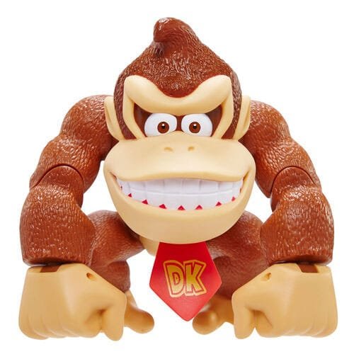 Figura articulada de Donkey Kong en Super Mario por Jakks Pacific