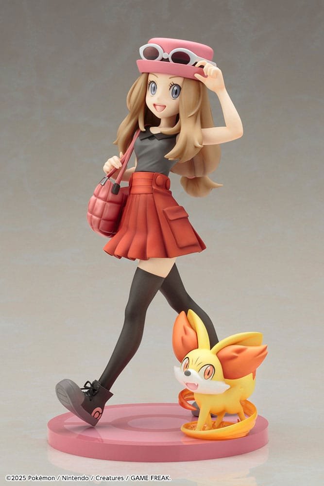 Estatua ARTFXJ 1/8 de Serena y Fennekin en Pokémon por Kotobukiya
