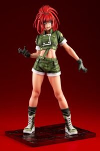 Estatua Bishoujo 1/7 de Orochi Leona en The King of Fighters '97 por Kotobukiya - Imagen 9