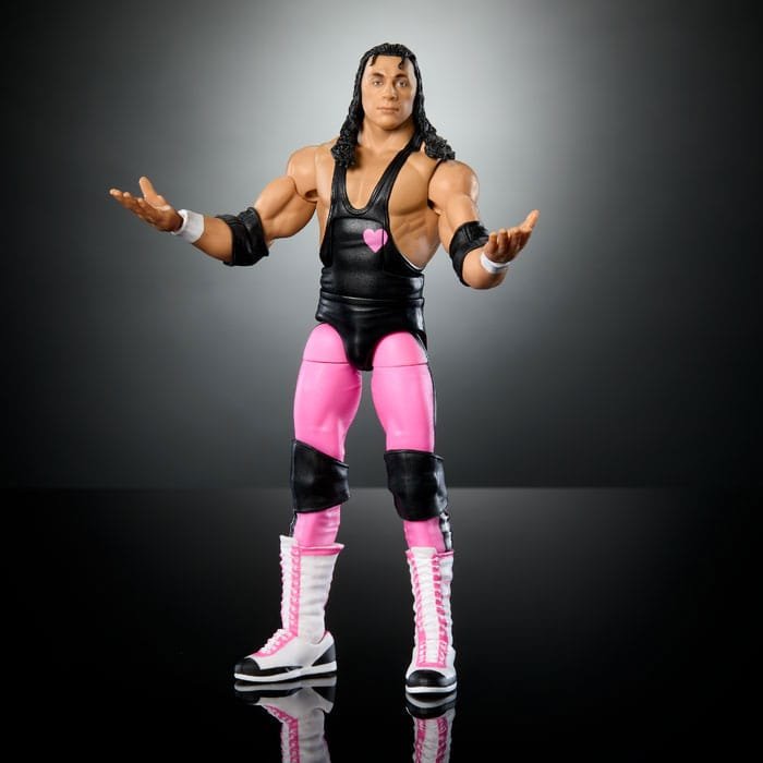 Figura WrestleMania Elite Collection de Bret Hit Man Hart en WWE por Mattel