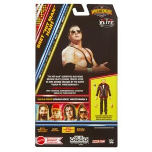 Figura WrestleMania Elite Collection de Bret Hit Man Hart en WWE por Mattel - Imagen 4