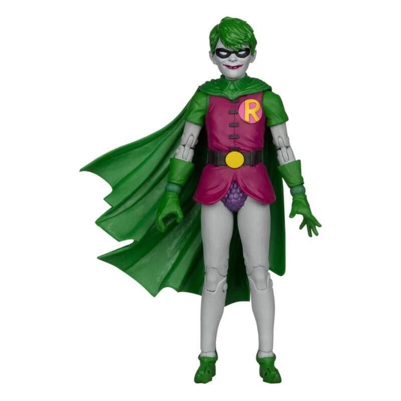Figura DC Multiverse de Robin versión Jokerizado en DC Rebirth por McFarlane Toys