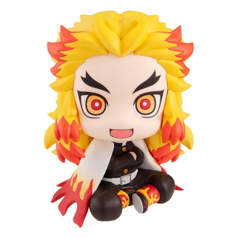 Estatua Look Up de Kyojuro Rengoku en Guardianes de la Noche: Kimetsu no Yaiba por Megahouse