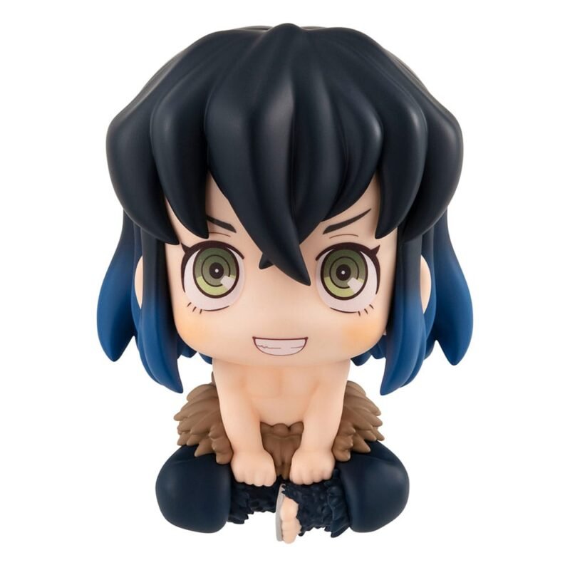 Estatua Look Up de Inosuke Hashibira en Guardianes de la Noche: Kimetsu no Yaiba por Megahouse