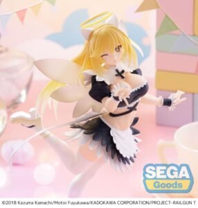 Estatua Luminasta de Misaki Shokuhou Fallen Angel Maid en A Certain Scientific Railgun T por Sega - Imagen 3