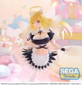 Estatua Luminasta de Misaki Shokuhou Fallen Angel Maid en A Certain Scientific Railgun T por Sega - Imagen 5