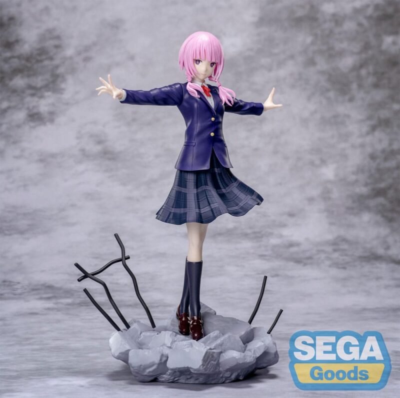 Estatua Luminasta de Kafu Morisaki en Kamitsubaki City under Construction por Sega