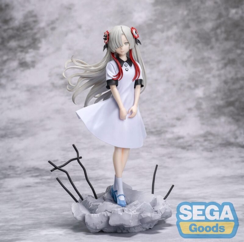 Estatua Luminasta de Sekai Yorukawa en Kamitsubaki City under Construction por Sega