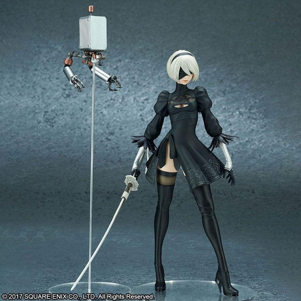 Estatua Deluxe Version de 2B en NieR:Automata por Square-Enix