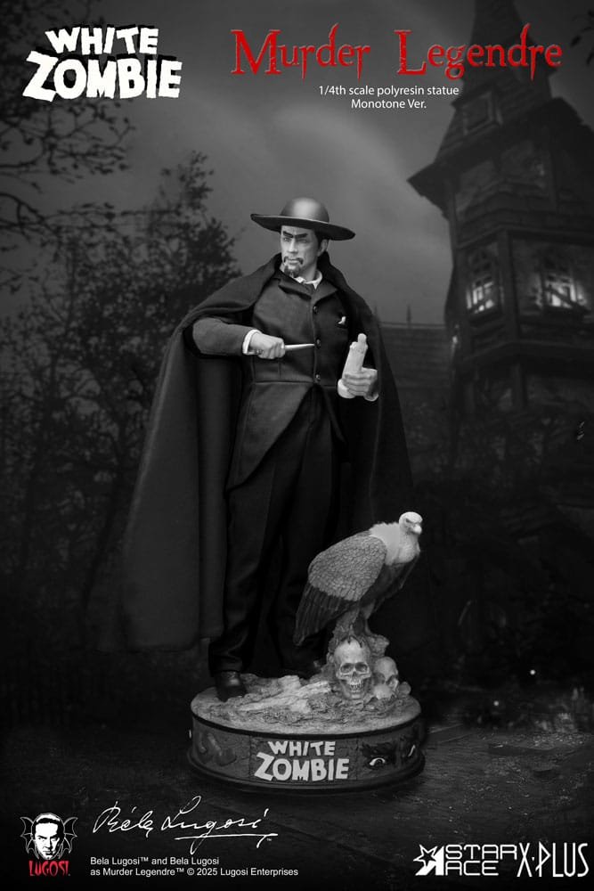 Estatua 1/4 Monotone Ver. de Murder Legendre en White Zombie por Star Ace Toys