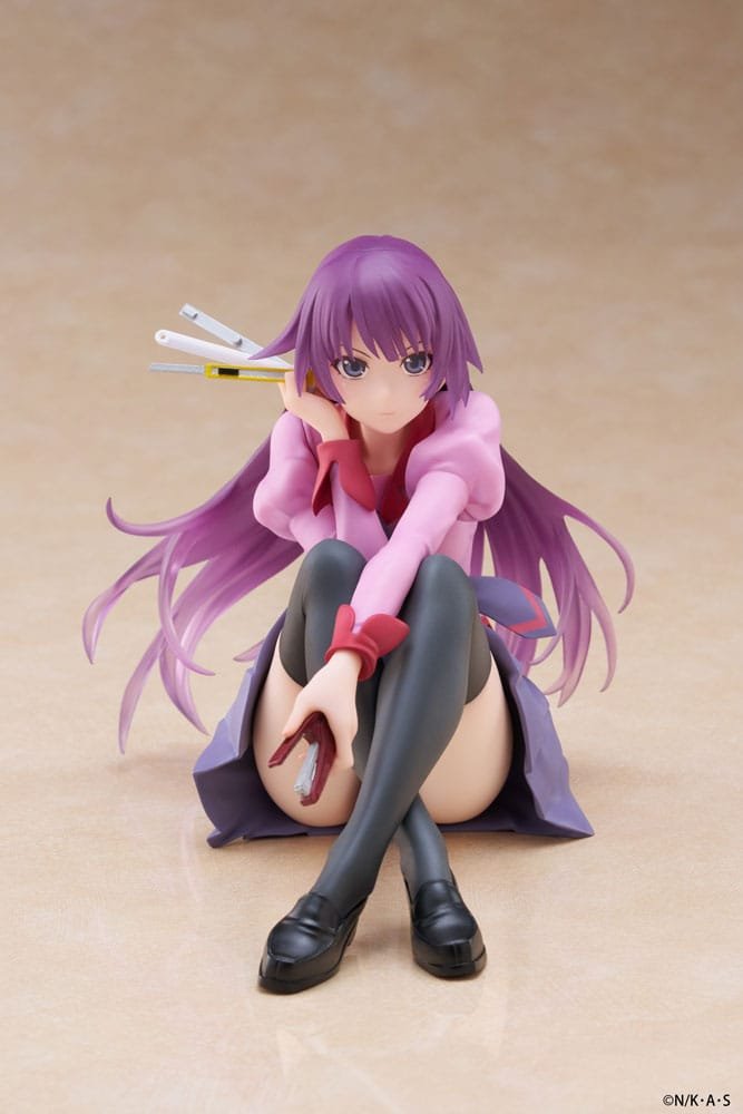 Estatua PVC Desktop Cute Figure de Hitagi Senjougahara en Monogatari por Taito Prize