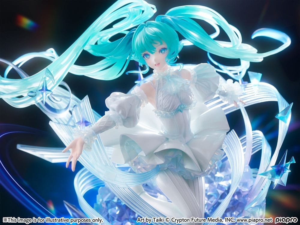 Estatua PVC 1/7 de Hatsune Miku Crystal Dress Ver. en Hatsune Miku por CyberZ - Imagen 3