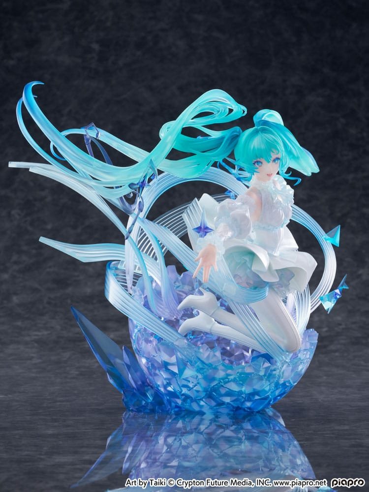 Estatua PVC 1/7 de Hatsune Miku Crystal Dress Ver. en Hatsune Miku por CyberZ - Imagen 4