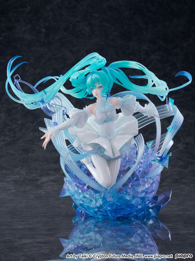 Estatua PVC 1/7 de Hatsune Miku Crystal Dress Ver. en Hatsune Miku por CyberZ - Imagen 5