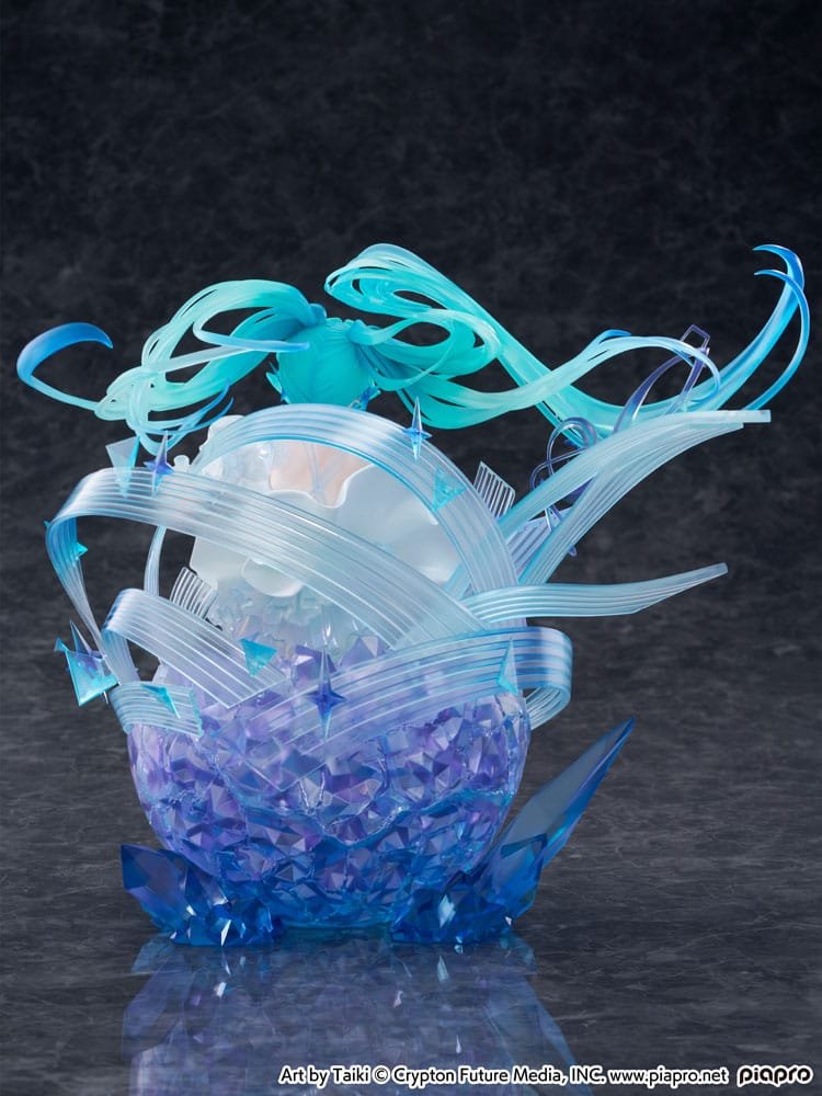 Estatua PVC 1/7 de Hatsune Miku Crystal Dress Ver. en Hatsune Miku por CyberZ - Imagen 6