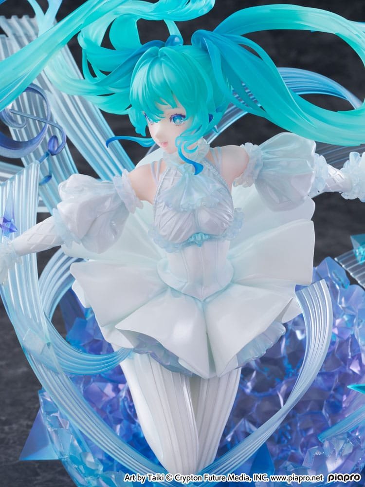 Estatua PVC 1/7 de Hatsune Miku Crystal Dress Ver. en Hatsune Miku por CyberZ - Imagen 8