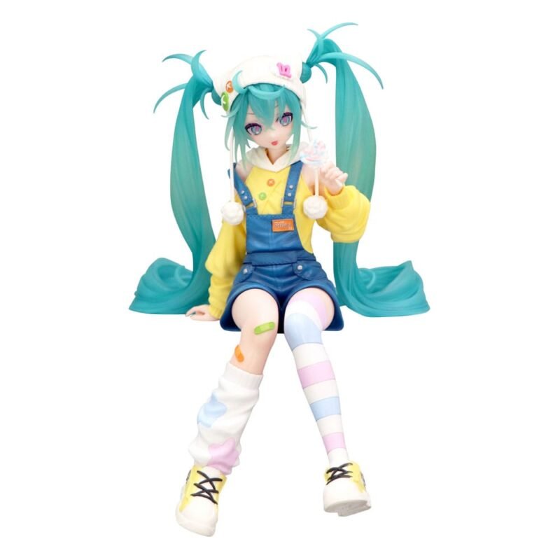 Estatua PVC Noodle Stopper de Hatsune Miku Lollipop por Furyu