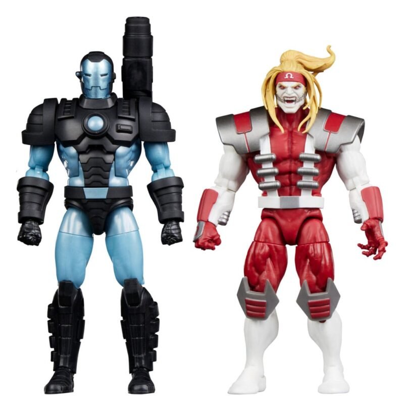 Pack de 2 Figuras Marvel Legends Gamerverse de Máquina de Guerra y Omega Rojo en Marvel por Hasbro